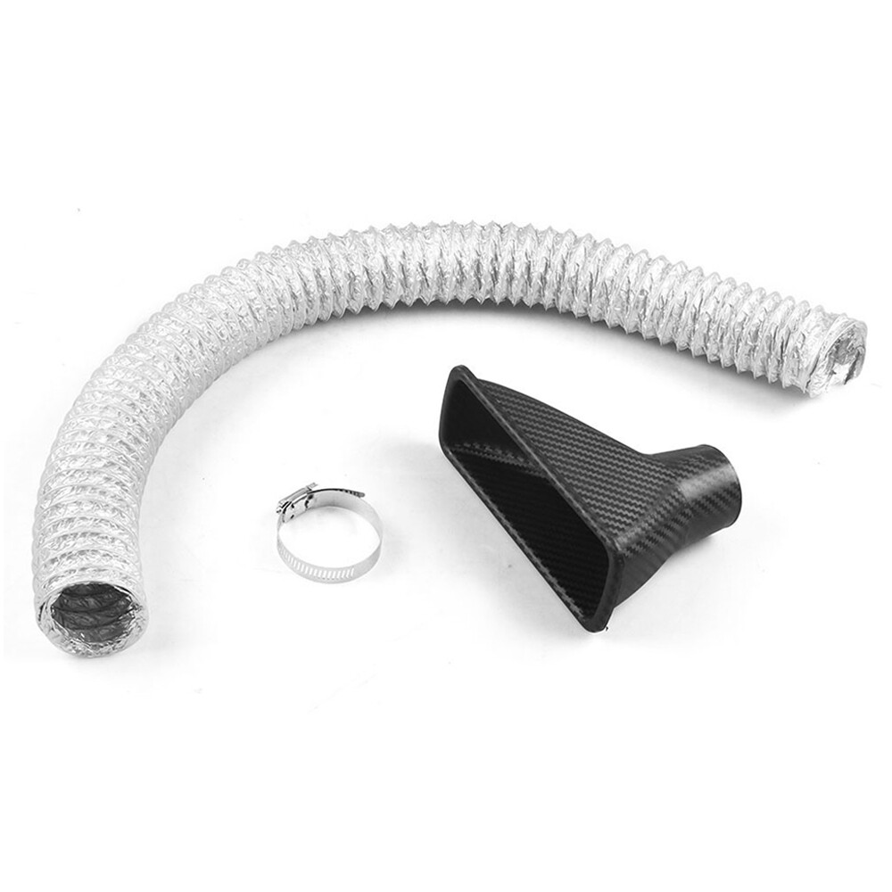 Universal Car Front Bumper Turbo Air Intake Cold Funnel Inlet System
