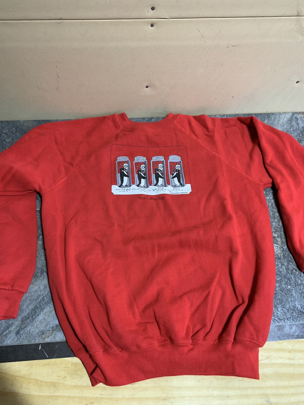 vintage penguin sweater