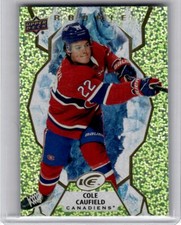 2021-22 Upper Deck Ice Green Cole Caufield RC Montreal Canadiens #122