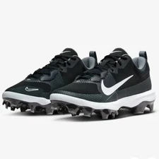 Nike Force Trout 9 Pro MCS Baseball Cleats Men Size 9 Black White FB2908-001 NEW