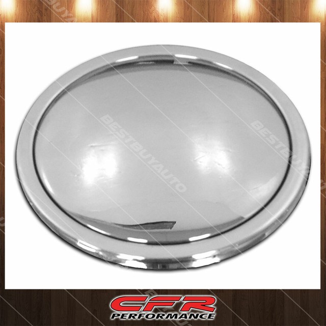 Fits 196794 Chevy GM Smooth Chrome Aluminum Steering Wheel Horn Button