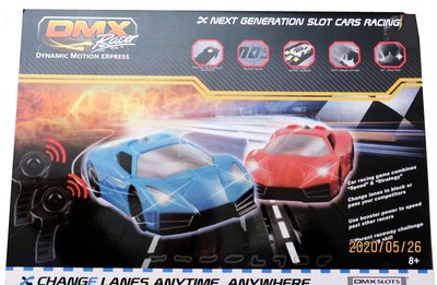 dmx racer slot car racing set