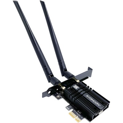 WiFi 6E PCIe WLAN Karte Bluetooth 53 Tri Bands 6GHz Modern Geschwindigkeit