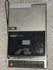Vintage PANASONIC RQ-2736 SLIM LINE Auto Stop PORTABLE CASSETTE PLAYER Recorder