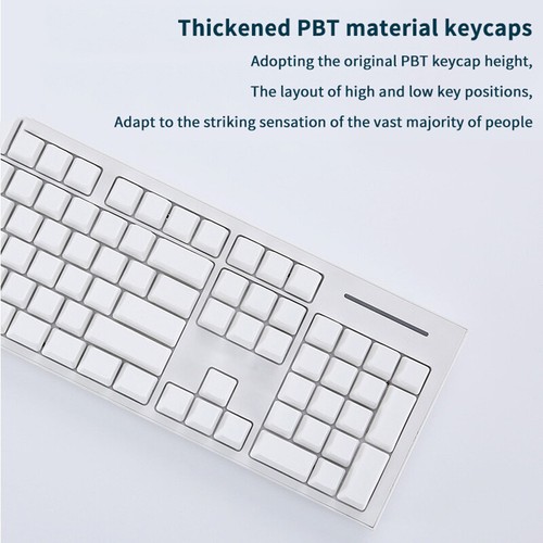 133 Key Mechanical Keyboard Keycaps Set PBT Keycaps Cherry MOA Profile Key Cap - Afbeelding 3 van 19