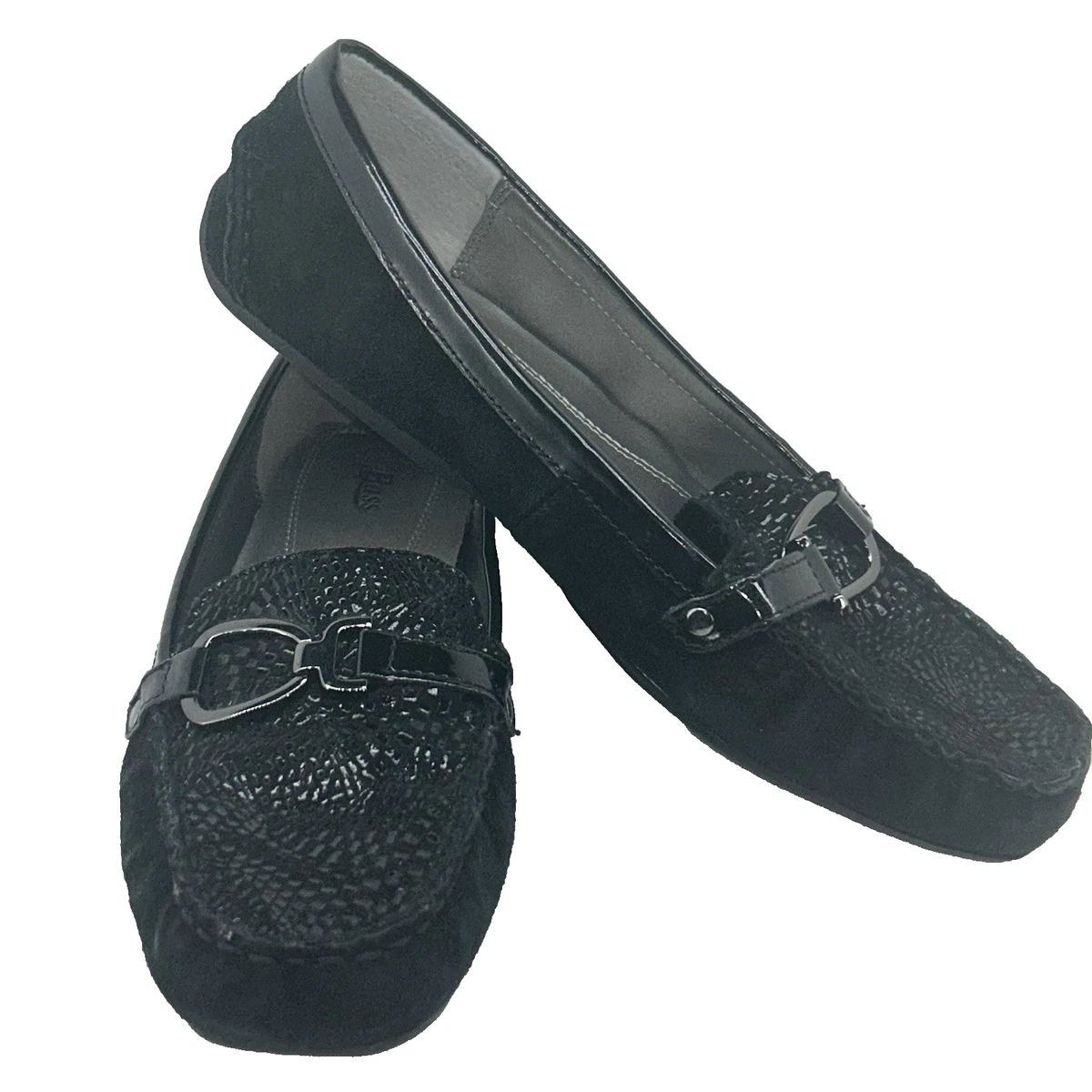Bass Black and White Leather Loafers size 7 pre
Owned Exellent condition BASS Black Leather Loafers Size 8 Medium Width lightly used  main image 4