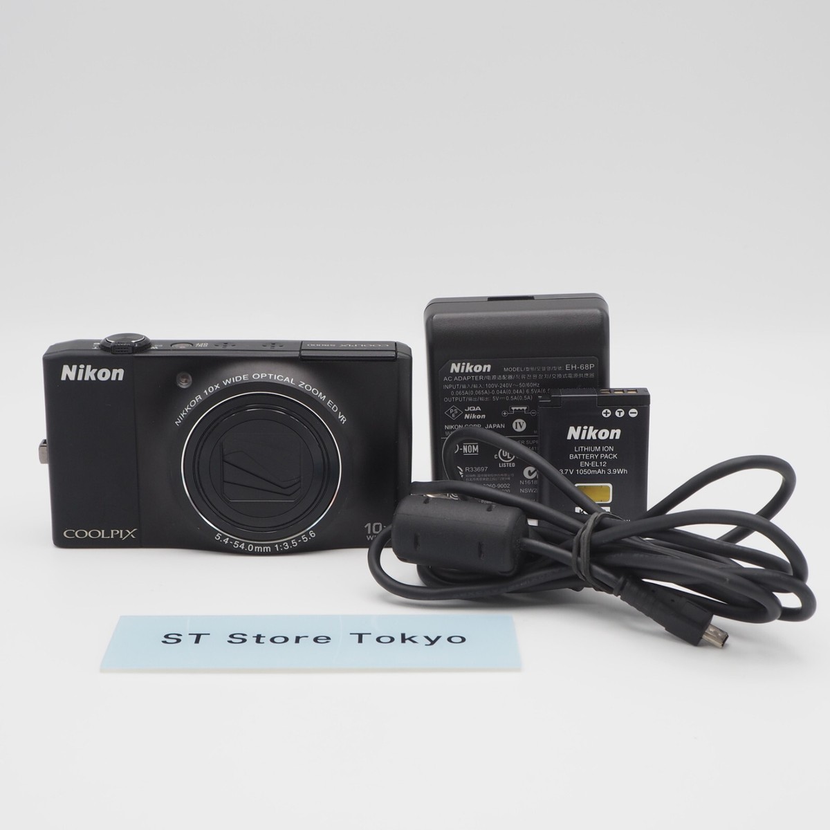N Mint] Nikon COOLPIX S8000 black Digital Camera 14.2 MP 10x