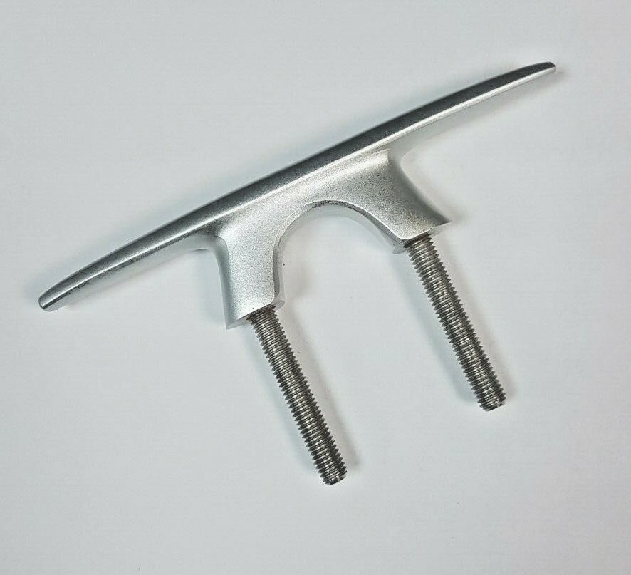 Aluminium Boat Cleat 150 mm 6"" Mooring Anodised Metal Aero