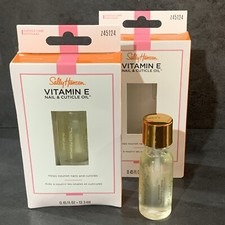 2X Sally Hansen Vitamin E Nail  Cuticle Oil .45oz/13.3ml New In Box