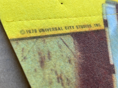 1978 UNIVERSAL STUDIOS Vintage Felt Promotional Pennant LOS ANGELES, CALIFORNIA - Picture 4 of 11