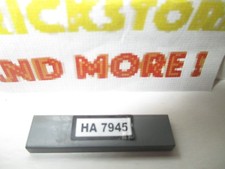 Lego - 1x Plaque Plate Tile 1x4 4x1 Black 'HA 7945' Pattern Set 7945 2431pb138