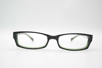 Vintage O & X New York OP-88 Blau Gelb Grün Eckig Brille Brillengestell NOS