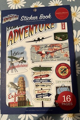 Carta Bella Paper OUR TRAVEL ADVENTURE Sticker Book