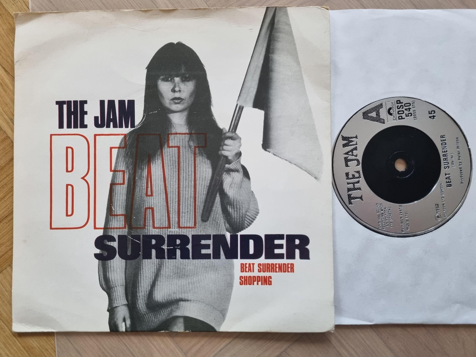 7"" Single The Jam - Beat surrender Vinyl UK