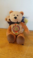 Coin Bear Limited Treasures Sacagawea and Pomp Dollar Bears - NWT