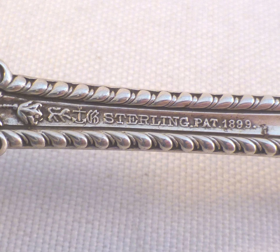 CAMBRIDGE - GELEIA RARA ESTERLINA GORHAM? Colher mono NJJ - Imagem 4 de 4