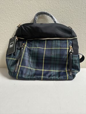 MKF- Mia k Farrow Nishi Plaid Backpack!! NWT!! MKF Collection Backpack Bags & Handbags for Women for sale  main image 2