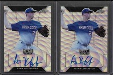 2018 Leaf Metal ADAM KLOFFENSTEIN Silver Wave Prismatic Auto RC Blue Jays