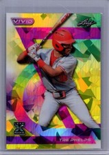 Tre Phelps 2024 Leaf Vivid Baseball 1/1 Pre Production Proof