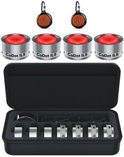 Chauvet DJ CoDot ILS 4-pack LED Illuminators Wash Up-Lights Case Home Speakers