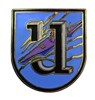 German 1st Flotilla U-BOAT PIN CAP BADGE - Weddigen - WW2 Kriegsmarine Navy