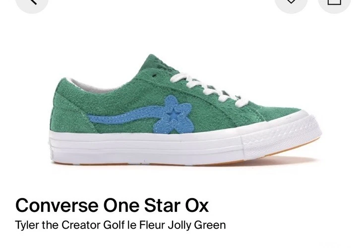 Golf Le Fleur x Converse One Star Ox Jolly Green for Sale
