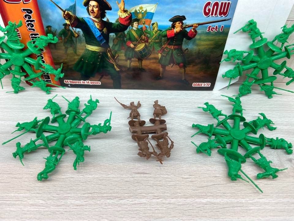 CHINTOYS 1:72 CHT72006 GREAT NORTHERN WAR PETER THE GREAT ARMY SET