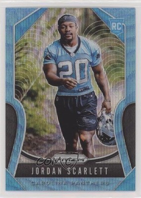 2019 Panini Prizm Rookies Blue Wave 57/199 Jordan Scarlett #376 Rookie RC 0c6