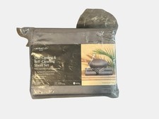 Miracle Made Luxe Self-Cooling Self-Cleaning Sheet Set SplitKing , 4-Piece gray