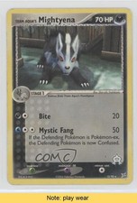 Team Aqua's Mightyena Pokemon EX Magma vs Aqua #15 2004 READ 2f4 on eBay