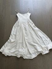Reformation BONIE Fior Di Latte Ivory White Wedding Dress - Size 4 - with tags