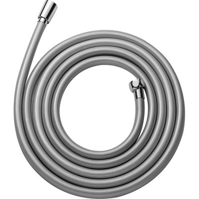 Duschschlauch, 3 m, Universal Duschrohr mit Duschschlauch, Waschmaschine, Silber