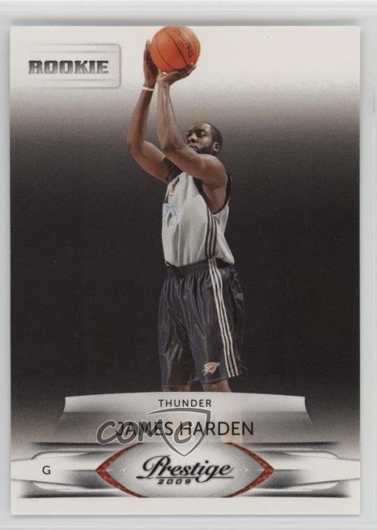 2009-10 Panini Prestige Rookie James Harden #203 6h1