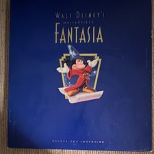 Walt Disney Fantasia Deluxe CAV LaserDisc Limited Commemorative Edition Mickey  