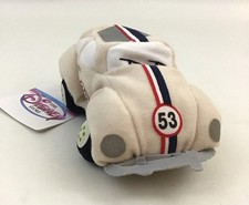 The Disney Store Herbie The Love Bug Mini Bean Bag 6  Plush With Tags