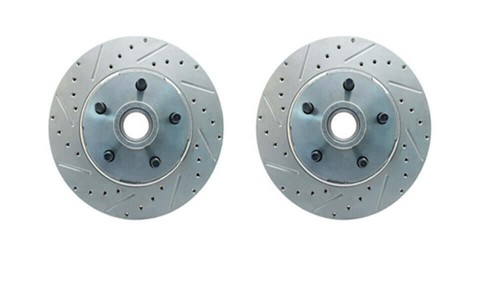 DISCHI FRENO FORATI E BAFFATI ROTINGER T5 + PASTIGLIE ATE RENAULT Megane Iii Iv