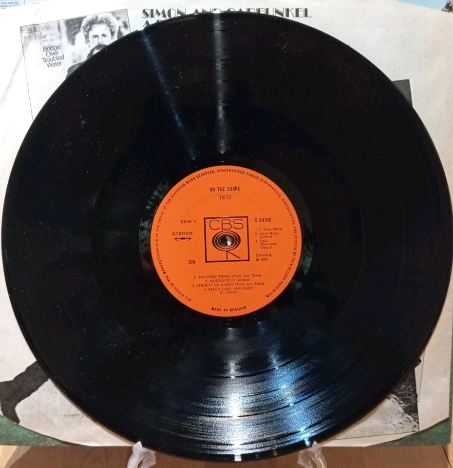 Trees On The Shore A1/B1 UK 1st Press Excellent Vinyl LP Record Album CBS 64168 - Image 4 of 4