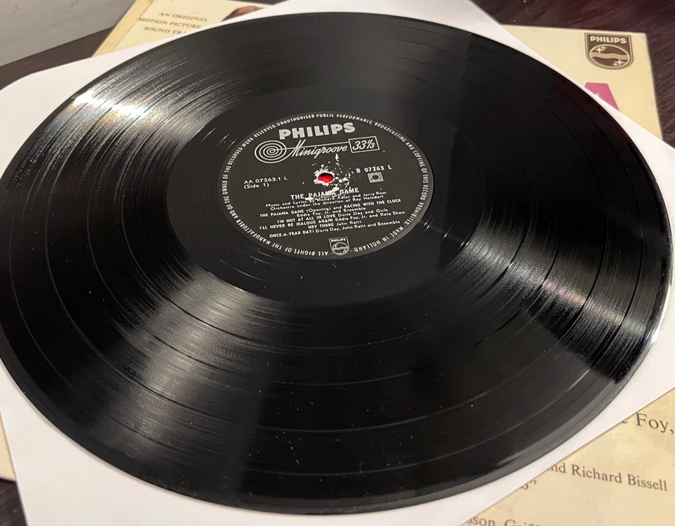 DORIS DAY - The Pajama Game (1958 Holland Pressing) - 12" Vinyl Record LP - VG - Image 3 of 3