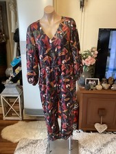 COUNTRY ROAD one Piece Jumpsuit Toucan Bird Print Size 14
