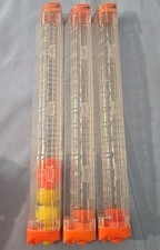 Lot of 3 Genuine Nerf Rival Round Ball Replacement 12 Round Magazine Clip