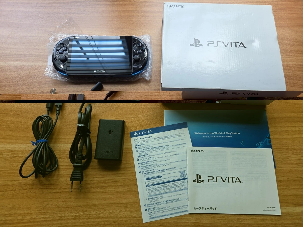 Sony PlayStation Vita NTSC-J Blue Video Game Consoles for sale | eBay