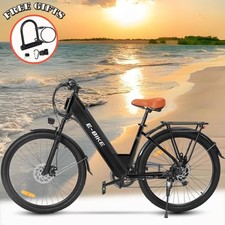 750W Ebike 26" 36V Electric Bike Bicycle 25Mph CommuterTire Mountain Bikes Black