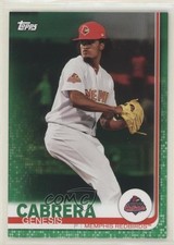 2019 Topps Pro Debut Green 25/99 Genesis Cabrera #167 fo7