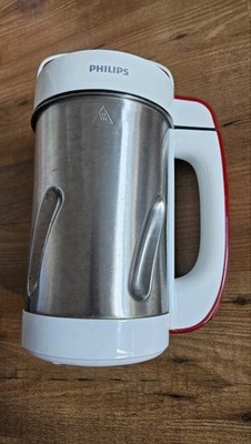 Philips SoupMaker HR2200/80 Viva Collection Suppenkocher 1,2L rot/weiß   selten