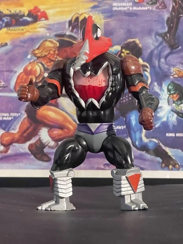 MOSQUITOR - VINTAGE 1987 HE-MAN MASTERS OF THE UNIVERSE MOTU FIGURE Blood Works