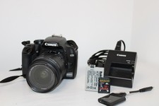 Canon EOS 1000D DSLR Camera + 18-55mm IS Lens Charger Battery 32GB SD