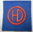 WW2 51st HIGHLAND DIVISION MILITARY FORMATION SIGN PATCH BADGE WORLD WAR II