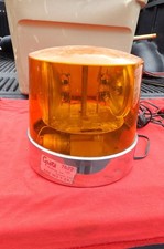 Grote 8 Amber Beacon Twin Light Rotating Lamp 7622 Tested Working Car Plug In