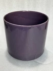 Vintage Haeger Large Purple Ceramic Cylindrical Planter w/ Original Sticker #232