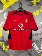 Manchester United Jersey Home football shirt 2002 - 2004 Nike Men Size S ig93